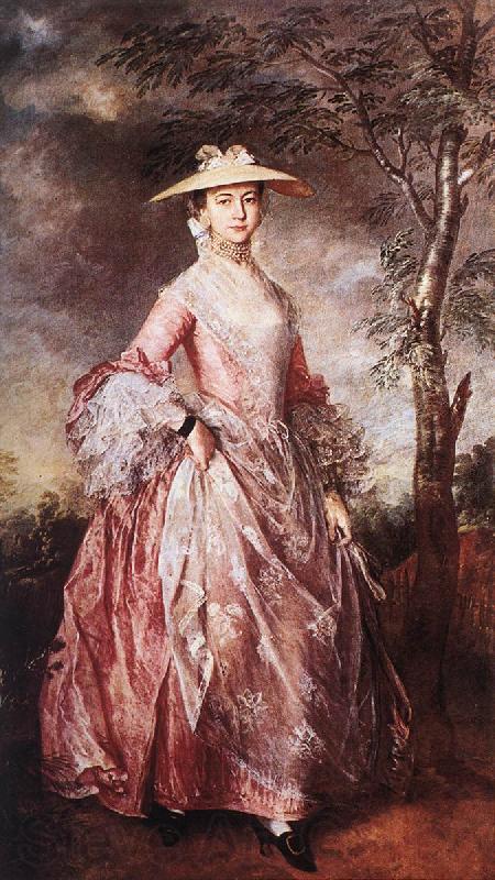 GAINSBOROUGH, Thomas Mary, Countess of Howe sd Norge oil painting art
